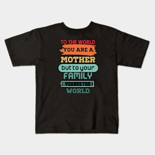 mothers day 2024 Kids T-Shirt